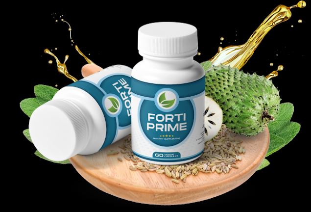 Forti Prime Multiple Bottles Display and Wellness Routine